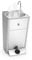 Lioninox Freestanding Stainless Steel Hand Washbasin Hot Water 12 v 450x450x850mm