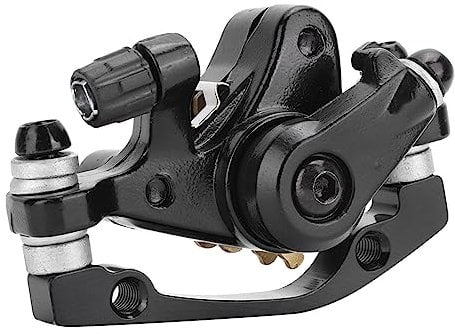 Universal Electric Bicycle Disc Brake Calipers Front and Rear | and | Excellent Heat Dissipation |Control | Easy Installation | Black (Front disc brake (F160