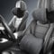 Topbashgo Ergonomische Kopfstütze und Lendenkissen für Autositze, Sitzkissen Nackenkissen Auto, Sitzerhöhung Erwachsene, 100% Memory Foam (grau)