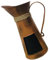 Cabilock Coffee Pitcher Blackboard for Dried Flower Display Rustic Orange Desktop Decor for Living Balcony Kitchen Iron Material Elegant and Design