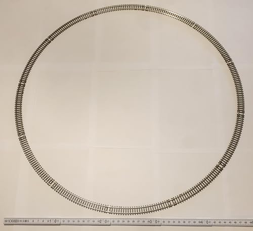 GT Gleiskreis Schienenkreis Spur N Code-80 kompatibel zu Minitrix, Roco, Lima 52 cm Aussendurchmesser