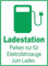 Blechschild 20x30 cm Parken Ladestation nur Elektrofahrzeuge E-Auto Hinweis Schild Parkplatz Tankstelle