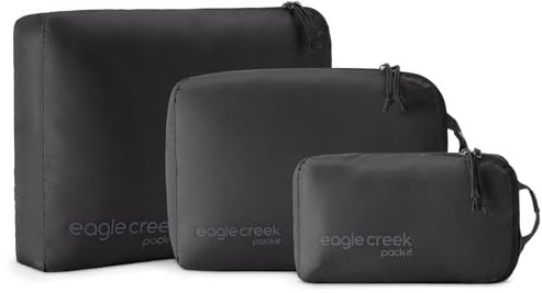 eagle creek Pack-It Isolate Cube Set XS/S/M Black