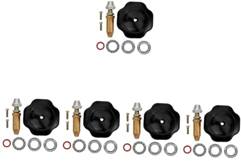 Mikikit 5sets Valvola Sicurezza per Pentola Pressione e Facile da Installare Compatibile Diverse Cucine per Uso e Professionale