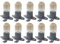 10PCS Replacement Bulb Easy Installation Bulb Socket 250V 2A 25W Lamp Microwave Light Bulb for Microwaves