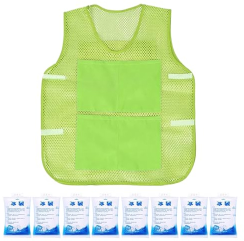 Dizasbv Cooling Vest for Men - Outdoor Cool Jacket for Hot Weather,Wearable Personal Cooler Gadgets Cold Clothes for Summer Outdoor Sports Travel Work Dads Workers Outside
