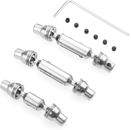 RC Giocattoli Accessori Per Henglong Per WPL Ural B36 B16 C14 C24 B24 Ural Camion RC Auto Telecomando Pezzi Di Ricambio Anteriore In Metallo Albero Di Trasmissione Sostituire Gli Accessori(Size2)