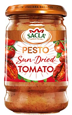 Sacla Sun-Dried Tomato Italian Pesto, 190g