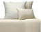 Cotonea Bio Edel-Biber Bettwäsche Classic Weiss, 1 Bettbezug 135 x 200 cm + 1 Kissenbezug 80 x 80 cm