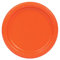 Unique Party 32252 Platos de Papel, Naranja 21.9 cm, Paquete de 16