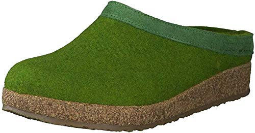 HAFLINGER Grizzly Torben Filzclog aus reinem Wollfilz (Grasgrün 36), Gr. 40