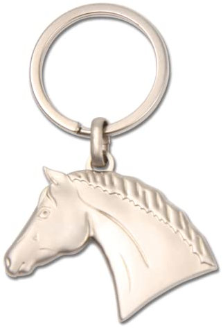 WALDHAUSEN Schlüsselanhänger Pferdekopf,
