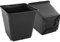 GREEN24 50 Stück Pflanztöpfe Pro als Vierecktopf 13x13x13 cm Anzuchttopf Pflanztopf Blumentopf