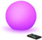 Mr.Go 12 Waterproof LED Ball Lamp Color Changing Mood Light Garden Orb Lamp Sphere Light with Remote Control, 16 Dimmable Colors, Rechargeable Night Lighting for Indoor Outdoor Decor