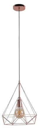 Lindby Pendelleuchte Jossa (Modern) in Kupfer aus Metall (1 flammig, E27) - Deckenlampe Esstischlampe Hängelampe Hängeleuchte Küchenleuchte