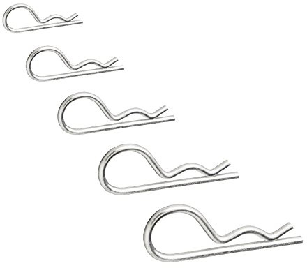 5 x R Clips 4 x 75mm for Securing Clevis Retaining Pins,