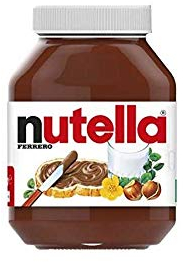 Ferrero Nutella Lot de 6 tartinettes à tartiner au chocolat 950 g Fabriqué en Italie