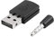 Denash USB Bluetooth Adapter für PS4, Mini USB 4.0 Bluetooth Dongle Empfänger und Sender für PS4