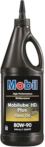 Mobil 1 102508-1 Mobilube HD Plus Gear Lube 80W90 1 Quart Sold Individually