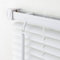 WR-Design PVC Jalousie Weiß - Breite 40 bis 180 cm - Höhe 160/220 cm - Tür Fenster Rollo Kunststoff Jalousette Fensterjalousie Lamellen Plastik (80 x 160 cm)