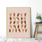 dsdsgog Gebärdensprache Nordic Poster Gebärdensprache Alphabet Leinwand Malerei Wandkunst Bild ABC Drucke Kinderzimmer Kinderzimmer Dekor 40x60cm Rahmenlos