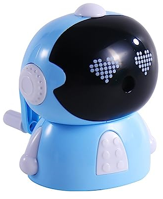 Manuelle Bleistiftanspitzer Anspitzer mit Kurbel Kinder Anspitzer Kinder Anspitzer mit Behälter Spitzmaschine Multifunktionaler, Robust, für Büro, Studium, Kinder, Studenten (Zufällige Farbe)