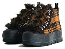 Desigual Damen Shoes_Crush_YETI 9019 Tutti Fruti Sneaker, Material Finishes, 39 EU