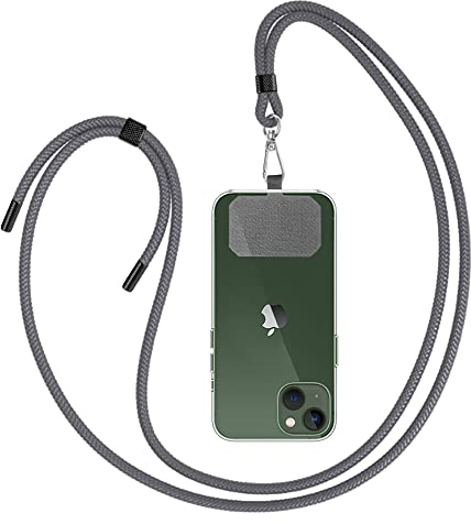 GUMO-LONG Universal Handyband- Geeignet für alle Smartphones, Kette zum Umhängen, Einstellbar Schlüsselband, Handyband mit jeder Hülle Kombinierbar