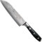 Eden Classic Damast Santoku 18 cm Küchenmesser EQ2030-318 Japanisches Kochmesser zum Schneiden und Schälen, Damaststahl