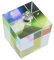 Prismen & Kaleidoskope, prismatischer Prismenanhänger, sechsseitig, hell, makellos, kosmischer Würfel, Halskette, Wissenschaft, Klassenzimmer, Optik-Kits