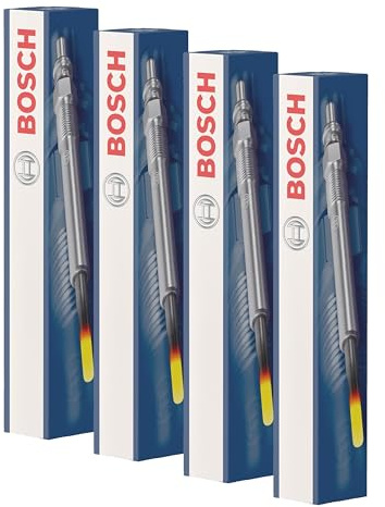 Bosch GLP224 Duraterm Caja de cartón, para vehiculos con motor diesel, Paquete de 4