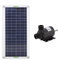 Kit de Bomba de Agua Solar 30W Kit de Bomba de Fuente de Panel Solar de Polisilicio para Baño de Aves Tanque de Peces Pequeño Estanque Jardín