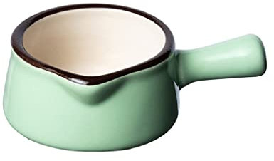 Brocca, brocca for il latte, tazza da latte piccola, mini scodella a punta con manico, tazza for caffè e latte, piccola in ceramica, serbatoio for latte e tazza for latte, brocca for salse (Color : Gr