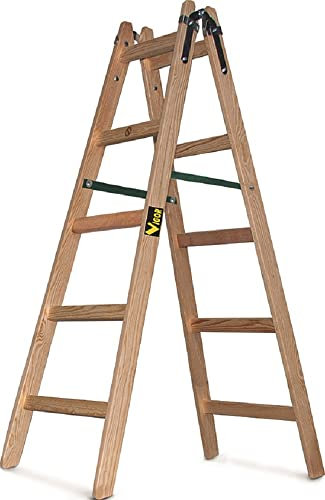 Scala legno pittori doppiasalita 5+5 gradini