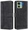 GoodcAcy Coque pour Motorola Edge 40 Coque, Etui Protection Housse Premium en Cuir PU,Pochette Fermeture Magnétique,Flip Case Compatible avec Motorola Edge 40 (Noir)