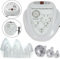 Brust Massage Frauen Brustvergrößerung, Multifunktionale Nippelstimulator Brust-Massagegerät Vakuum Brustvergrößerung Brustmassagegerät für Massagegeschäfte, für den Heimgebrauch