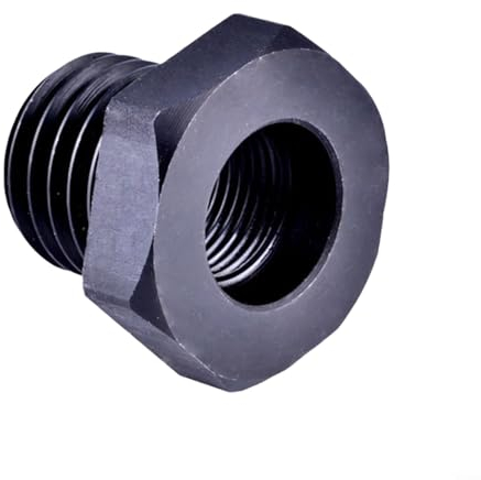 Drehmaschine Kopfplatte Spindel Adapter, Holz Drehmaschine Chuck Adapter Schraube Gewinde Spindel Adapter M33X3,5 auf 1 Zoll-8TPI Werkzeug für Holzdrehmaschine
