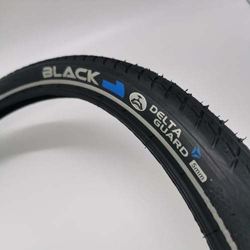 Ortem Reifen Toro 26 Zoll | 26x1.75 | 47-559 | 5mm Pannenschutz & Reflex + AV-Schlauch Mantel Decke Fahrrad Trekking City Bike Autoventil Schrader
