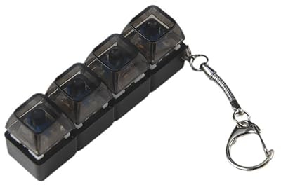 Schaltertester, Schalter, Sampler für mechanische Tastatur, 2-Tasten, 3-Tasten, 4-Tasten, Testwerkzeug, Schlüsselanhänger, transparente Desktop-Dekoration