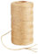 Norvens Ficelle de jute naturelle à 3 plis pour loisirs créatifs, emballage cadeau, fleuristerie et décoration de jardinage Marron 100 m