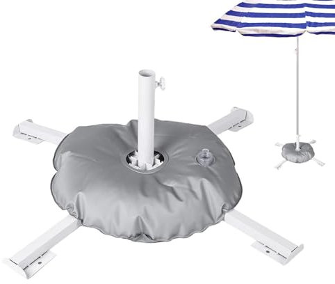 Pied de Parasol - Pied de Parasol Robuste sur Le marché | Base de Parasol Pliante avec Poids, Poids de Base de Parasol de Pont, Base de Parasol de Camping pour Jardin, Cour, extérieur