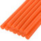 sourcing map Mini Hot Glue Sticks for Glue Gun 11mm x 200mm Bright Orange 12pcs