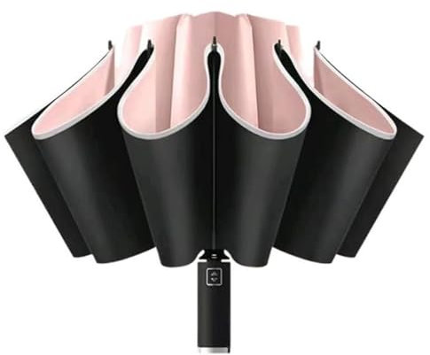 KMJHMJ Regenschirm,für BMW 1er E81 E82 E87 E88 F20 F40 F52 116i M135i.Kompakter Regenschirm, Winddicht und starker Rutschfester Griff,D