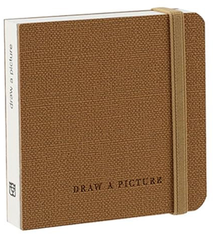 Basicon 10*10cm quadratisches Aquarell-Journal 50% Baumwolle Aquarellpapier 300GSM säurefrei 30 Blatt 60 Seiten Aquarellpapier Notizbücher Reise Skizzenbücher für Künstler Erwachsene Studenten (Braun)