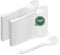 MAXI PRODUCTS - 200 Unidades - Cucharitas Postre Blanco Reutilizable - 12,5 cm - Cubiertos Resistentes - Tenedor Reutilizable - Cubiertos para Fiestas - RESISTENTES