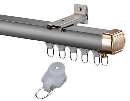 Leises und langlebiges elektrisches Vorhangschienensystem für Raumteiler und Krankenhausdecken – langlebige elektrische Vorhangschiene für Wohnzimmer und Schlafzimmer