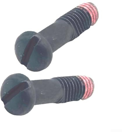 DAZZLEEX 2 Stück M6 x 22 mm Flachkopf-Bohrfutter-Schraube für HP457, BDF456, BHP442, BHP451, DDF453, DDF485, DHP485 – Stahl-Schlitz-Werkzeug-Zubehör