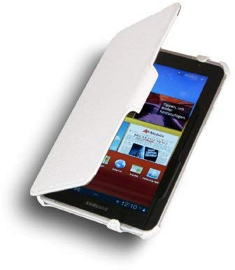 StilGut Funda Ultrafina con función Atril y presentación para Samsung Galaxy Tab 2 7.0, Color Blanco