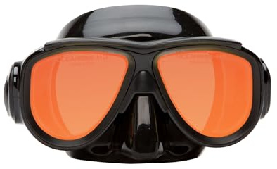SeaDive SeaLynx/Ocean Cat Rayblocker HD w/Anti-Fog Scuba/Spearfishing Dive Mask (OM964BKSFF)