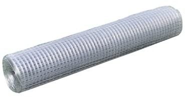 vidaXL Grillage galvanisé à Mailles carrées 1 x 25 m, 0,75 mm d’épaisseur